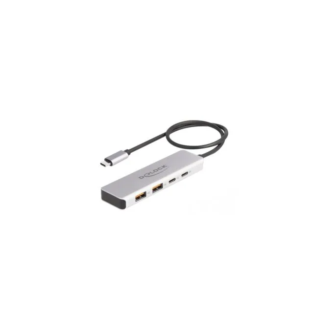 USB 10 Gbps USB Type-C Hub with 2x USB-A and 2x USB-C - USB Hub — image 1