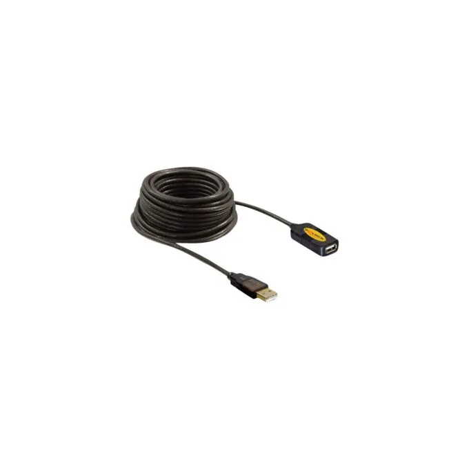USB 2.0 active extension cable, USB-A male to USB-A female — image 1
