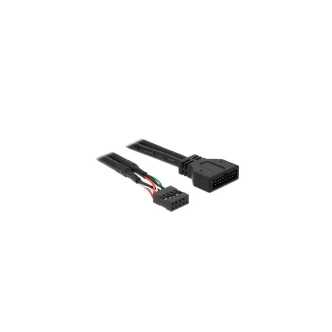 USB 2.0 Adapter Cable - 9-Pin Header Female to USB 3.2 Pin Header Male — image 2