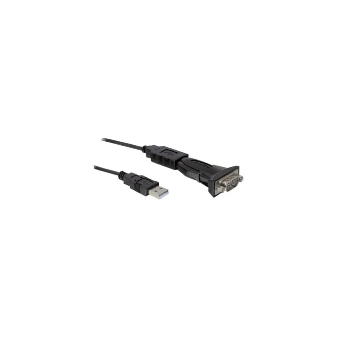 USB 2.0 adapter, USB-A male to serial RS-232 male — image 1