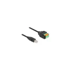 USB 2.0 Adapter - USB-B Plug to 5 Pin Terminal Block