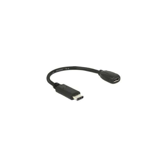 USB 2.0 Adapter - USB-C Male to Micro-USB Female — image 1