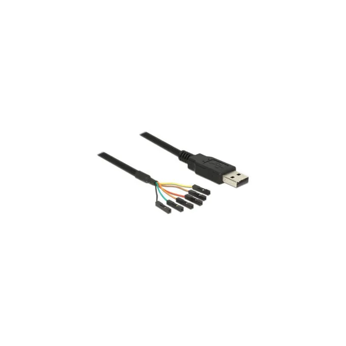 USB 2.0 converter, USB-A male to serial TTL 6 pin header socket individually — image 2