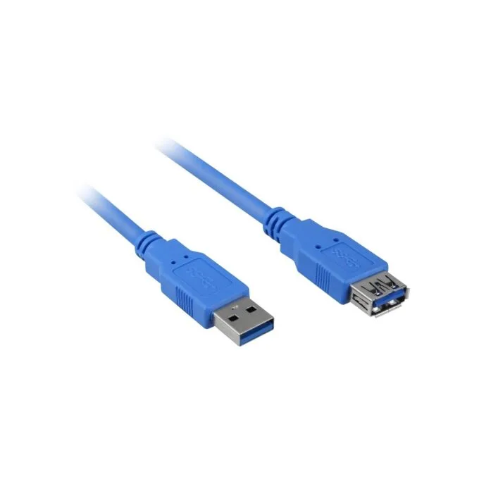 USB 3.0 Extension Cable 3.0m Blue - USB-A, USB 3.0, 3 m — image 1