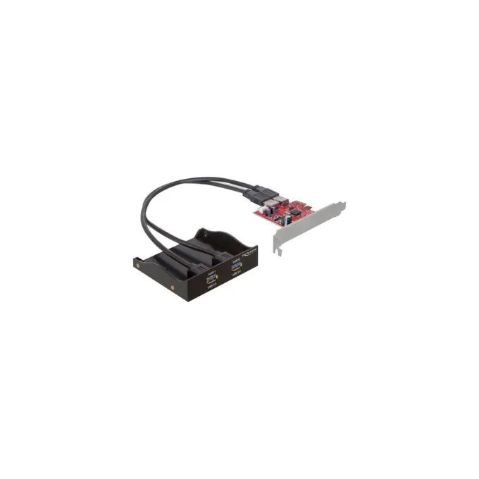 USB 3.0 Front Panel - 2-Port PCI Express Card Controller — image 1