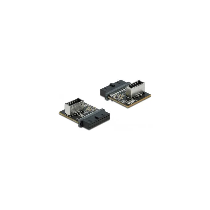 USB 3.2 Gen 1 adapter, 19-pin header socket to internal Key A socket — image 1