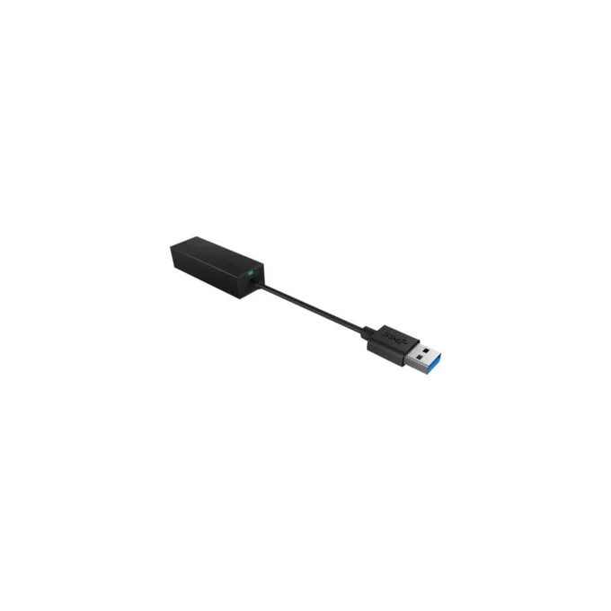 USB 3.2 Gen 1 adapter IB-AC501a, USB-A male to RJ-45 female — image 1