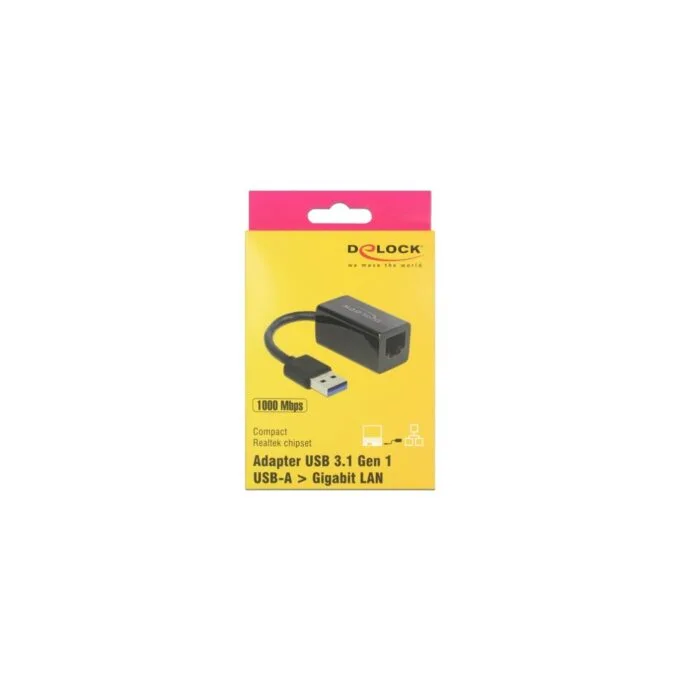 USB 3.2 Gen 1 Adapter - USB-A Male to RJ-45 Female — image 3