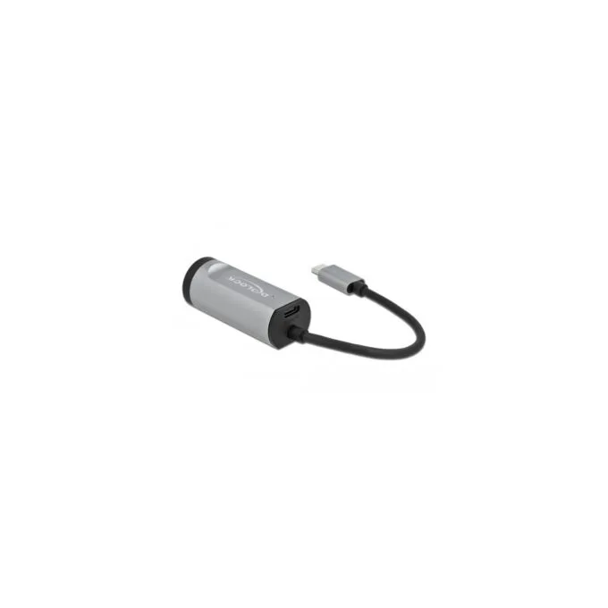USB 3.2 Gen 1 Adapter - USB-C Male to RJ-45 Female + USB-C Female — image 3