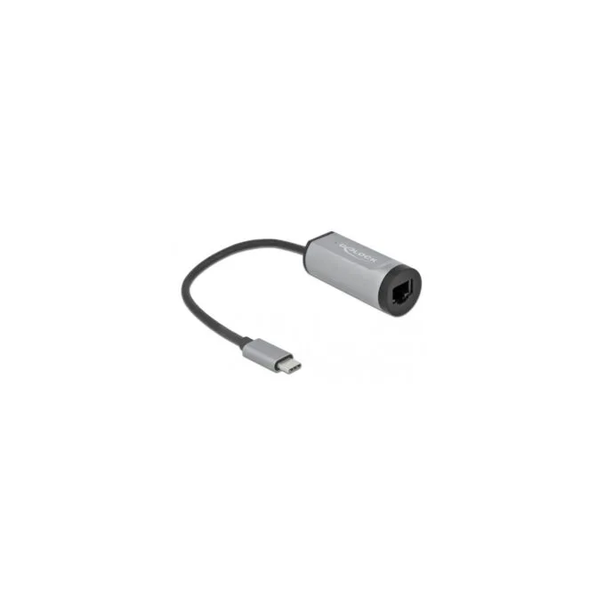 USB 3.2 Gen 1 Adapter - USB-C Male to RJ-45 Female + USB-C Female — image 1
