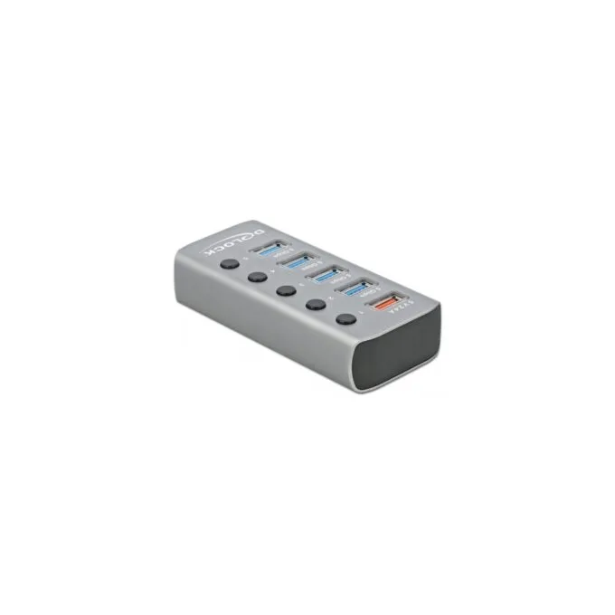 USB 3.2 Gen 1 Hub with 4 Ports + 1 Fast Charging Port, USB Hub — image 2