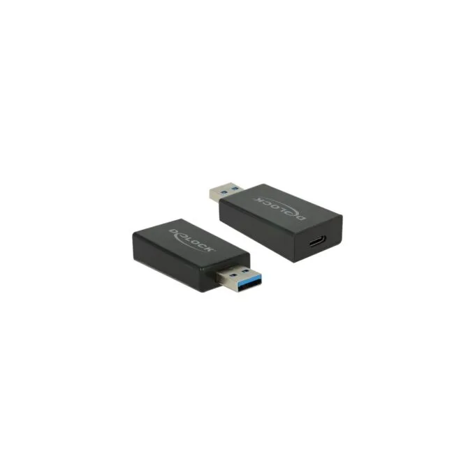 USB 3.2 Gen 2 adapter - USB-A male to USB-C female — image 1