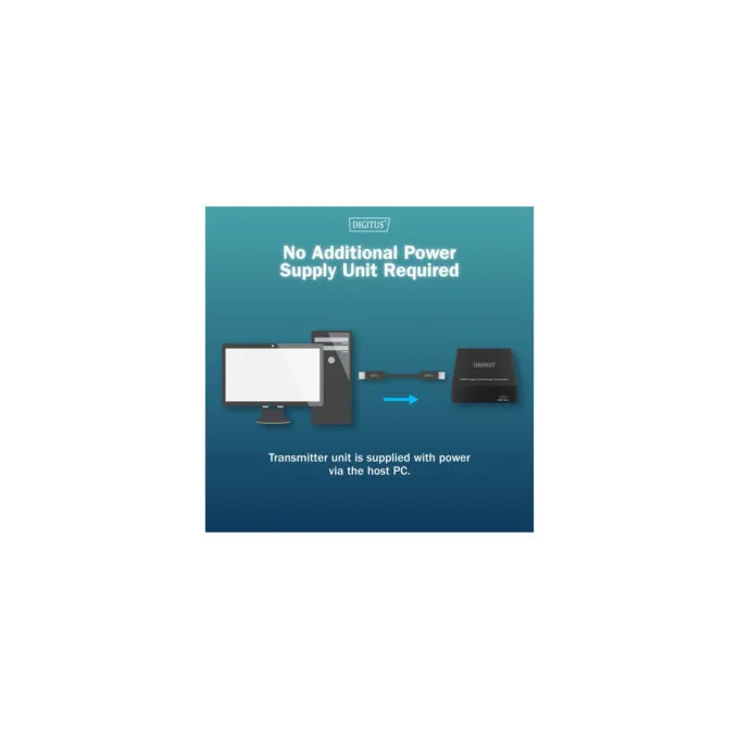 USB 3.2 Gen1 CAT Extender-Set, 5Gbps, 100 Meter, USB-Extender — image 7