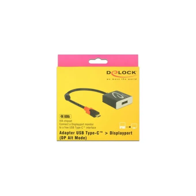 USB Adapter - USB-C Male to DisplayPort Female — image 3