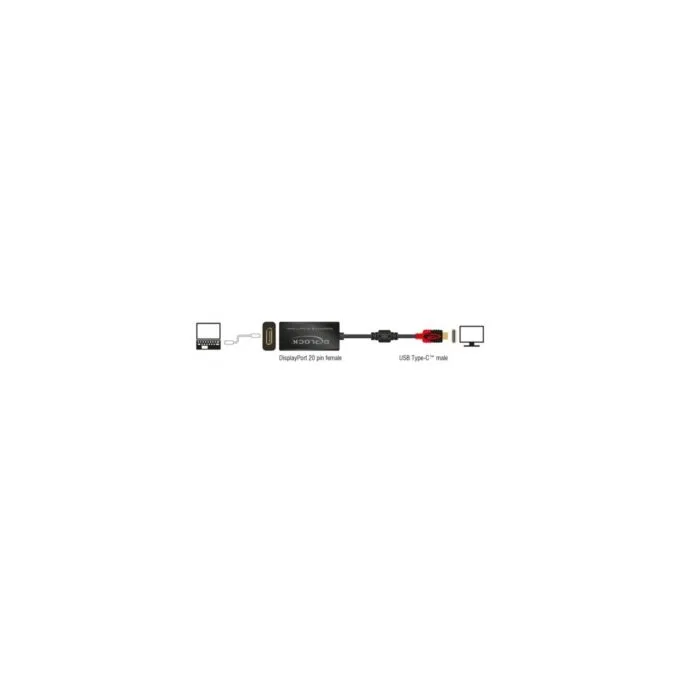 USB adapter - USB-C male to DisplayPort female — image 2