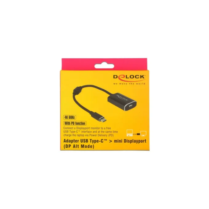 USB adapter, USB-C male to Mini DisplayPort 4K female — image 4