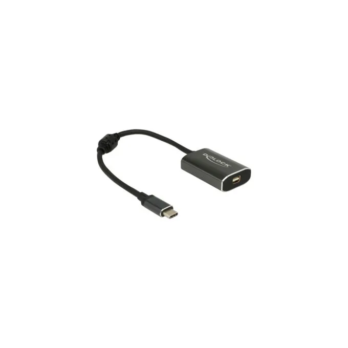 USB adapter, USB-C male to Mini DisplayPort 4K female — image 1