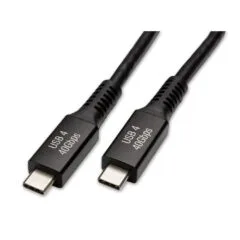 USB-C to USB-C Cable 1m - 240W PD, 40 Gbps Data, Black
