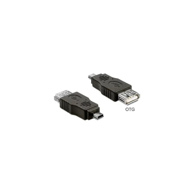 USB Delock A - to mini B Bu St OT — image 1