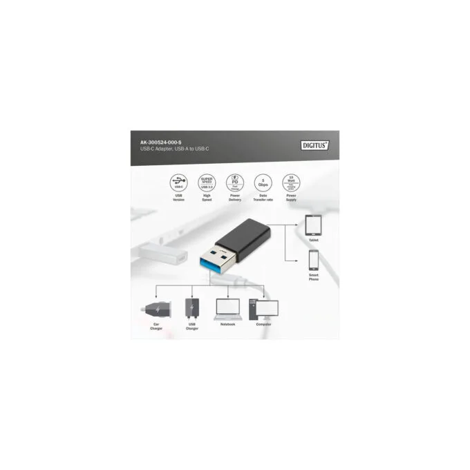 USB Type-C Adapter, USB A - USB-C — image 7
