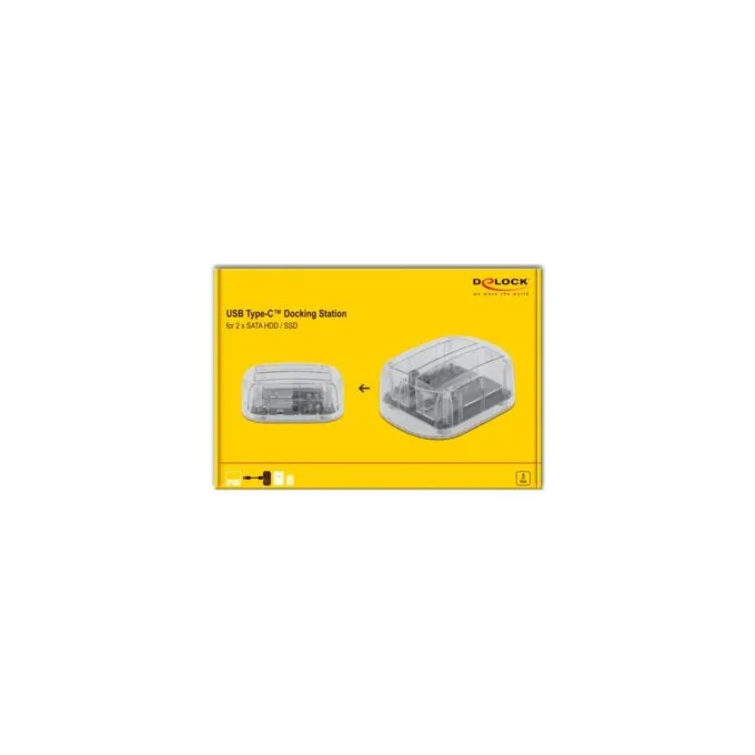 USB Type-C Docking Station - 2 x SATA HDD SSD — image 6