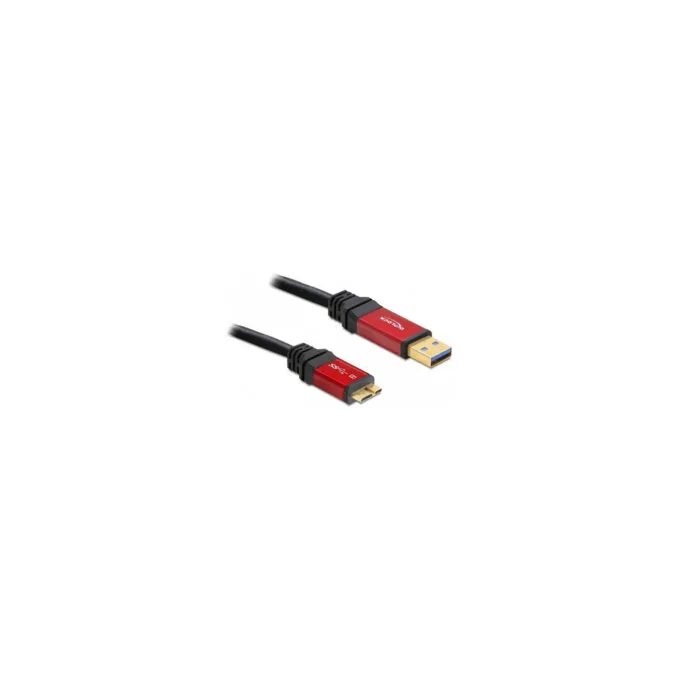 USB3.0 Kabel Delock A - to Micro-B St St — image 1