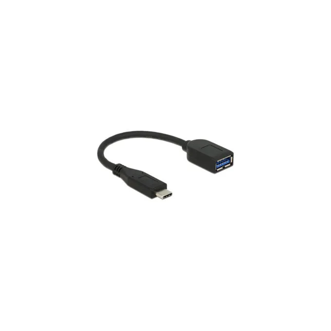 USB3.1 Kabel C - to A St Bu 0.10m koaxial sw Prem — image 1