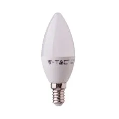 V-TAC LED Bulb - 171 - E14 Candle 5.5W WW 3000K