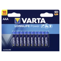 Varta AAA Battery - Alkaline 10pcs Longlife Power