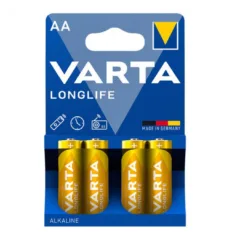 Varta Alkaline AA - 4pcs Longlife