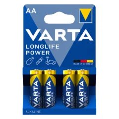 Varta Alkaline AA 4pcs Longlife Power - Longlife Power