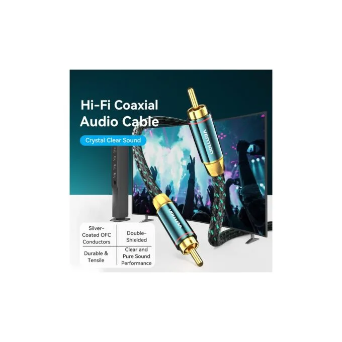Vention AUDIO Digital Coaxial RCA Cable - BCTGI - 3.0m — image 3
