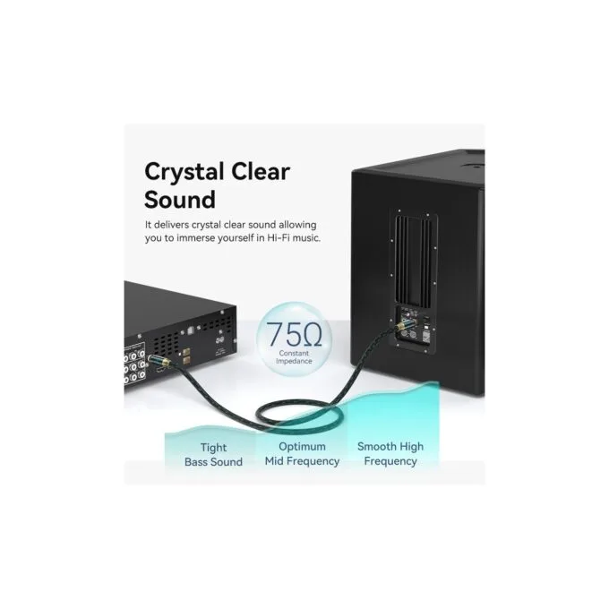 Vention AUDIO Digital Coaxial RCA Cable - BCTGI - 3.0m — image 5
