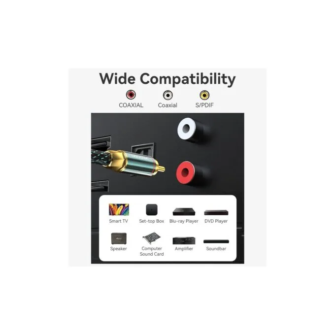 Vention AUDIO Digital Coaxial RCA Cable - BCTGI - 3.0m — image 10