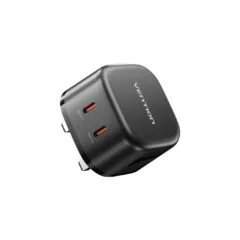 Vention Charger - FESB0-UK - Wall GaN 45W 2xUSBC Black