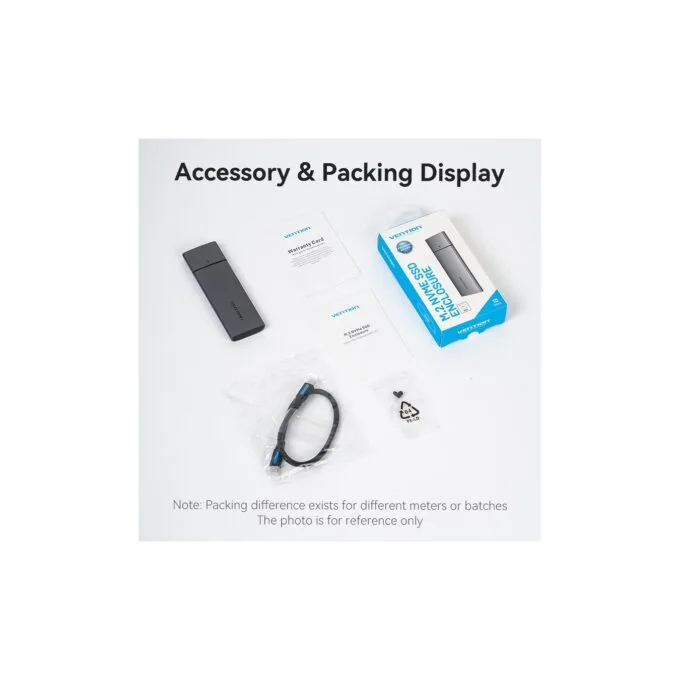 Vention M.2 NVMe SSD Enclosure - KPGH0 - USB 3.1 Gen2 10Gbps Metal — image 15