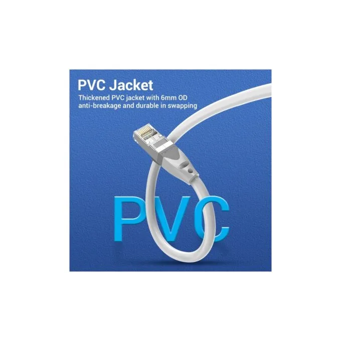 Vention NETWORK Cable CAT6A SFTP - IBHHH - 2.0m Gray — image 9