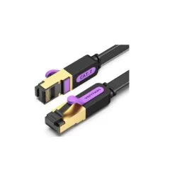 Vention NETWORK Cable - ICABQ - CAT7 Flat 20.0m Black