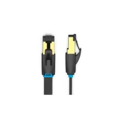 Vention NETWORK Cable - IKCBD - CAT8 SFTP Flat 0.5m Black