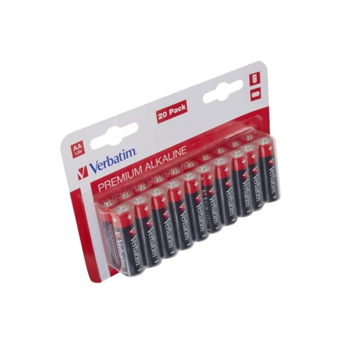 Verbatim AA Batteries - Alkaline - 20pcs — image 2
