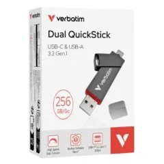 Verbatim Dual QuickStick USB 3.2 Gen1 USB-C/A 256GB 32041