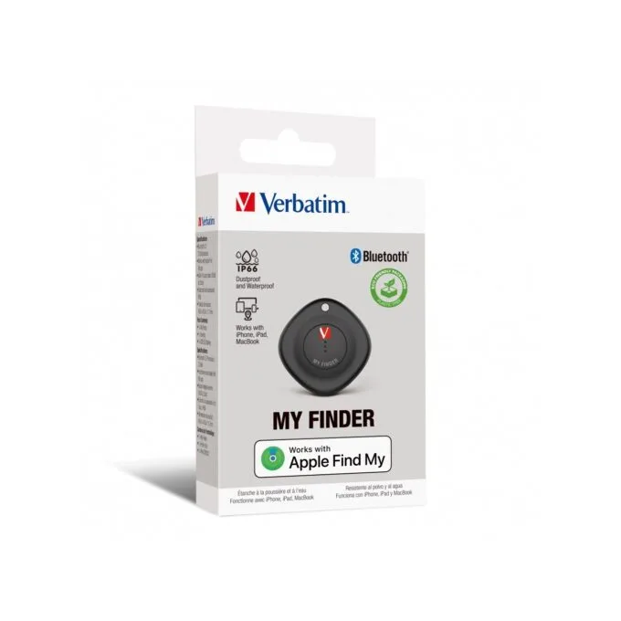 Verbatim My Finder Apple Bluetooth Item Finder - MYF-01 - Black 1-pack — image 5