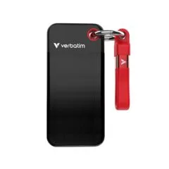 Verbatim Pocket SSD Keyring 3.2 Gen2 1TB USB-C Black/Red 32192