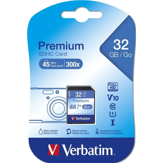 Verbatim Premium HC 32GB SD Card - V90 90 MB/s — image 2