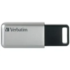 Verbatim Store 'n' Go Secure Pro 64GB USB 3.2 Gen1 USB-A AES-256 - Black/Grey