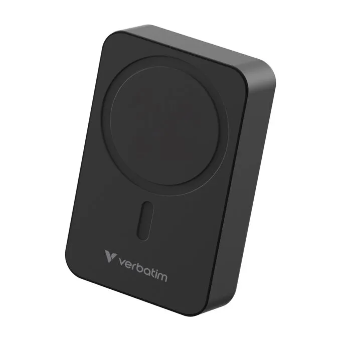 Verbatim Wireless Magnetic Powerbank - Qi2 15W + 35W Wired Charging 20000mAH Black — image 1