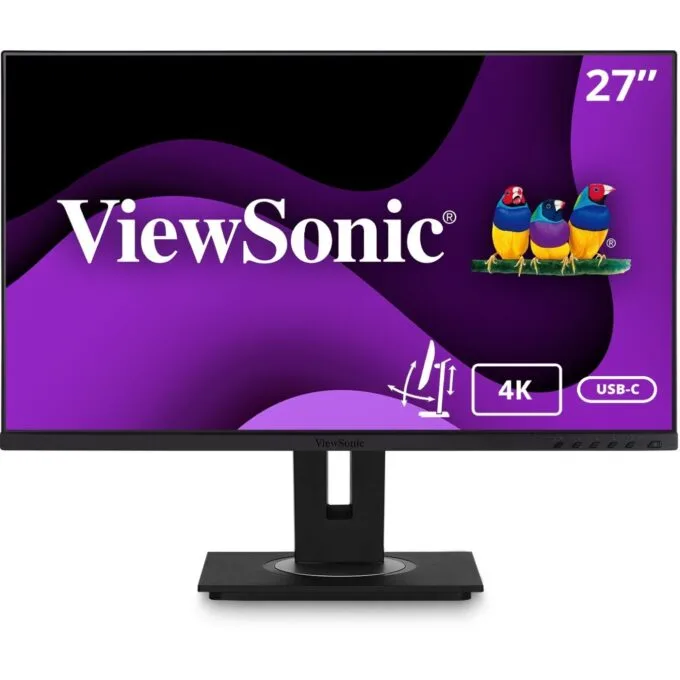 ViewSonic 27-inch 4K IPS Monitor - VG2756-4K - 16:9, HDMI, DP, USB-C — image 1