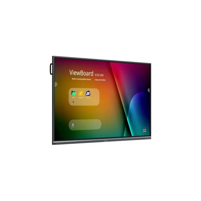 ViewSonic IFP8650-5F - 86-inch 4K Interactive Touch Display - Android 11, 8GB RAM, 64GB, 400 cd/m2, Infrared Touch, Black — image 2