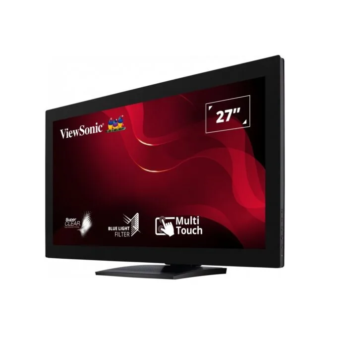 ViewSonic TD2760 27" FHD Touch Monitor HDMI DP VGA Speakers — image 2