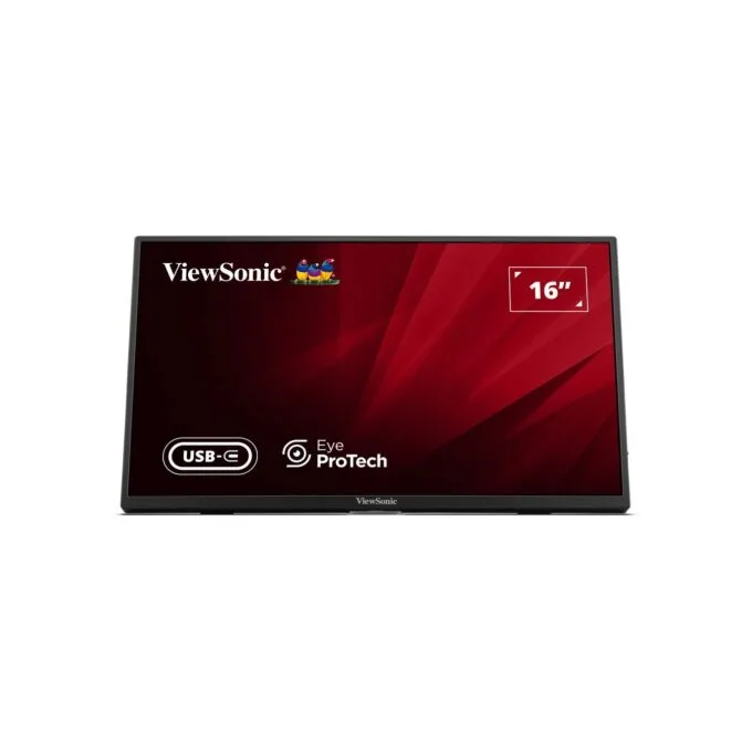 Viewsonic VA1650 15.6" Full-HD IPS Portable Monitor USB-C HDMI PD — image 2